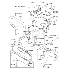 Pipe, Handle & Guard for KBL26A