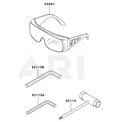 Tool for Kawasaki KBL27B