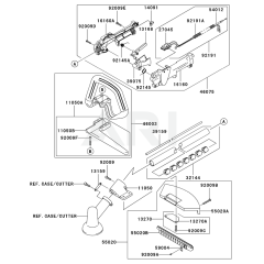 Pipe, Handle & Guard for KBL27BC