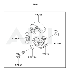 P.T.O Equipment for Kawasaki KBL27C