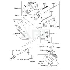 Pipe, Handle & Guard for KBL27C