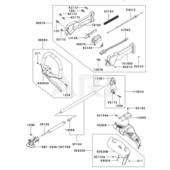 Pipe, Handle & Guard for KBL35B