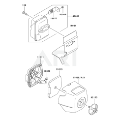 Air Filter & Muffler for KCL525A