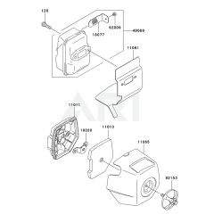 Air Filter & Muffler for KCL525AC