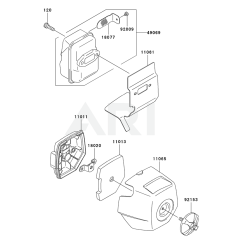 Air Filter & Muffler for KCS525A