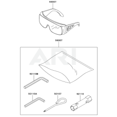Tool for Kawasaki KCS525A