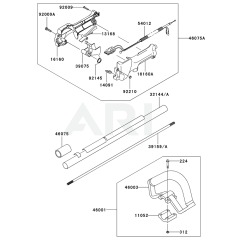 Pipe, Handle & Guard for KCS525AC