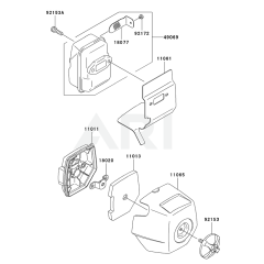Air Filter & Muffler for KCS600A