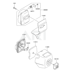 Air Filter & Muffler for KEL27BC
