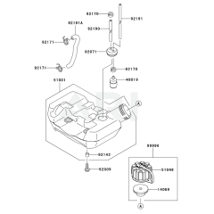 Fuel Tank & Valve for KGT26AC
