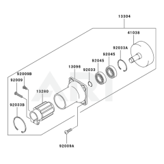 Kawasaki KGT26AC Housing