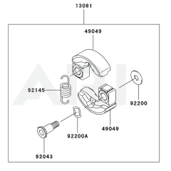 P.T.O Equipment for Kawasaki KGT27B