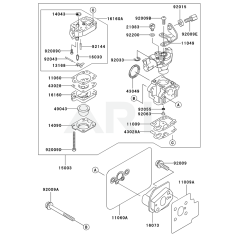 Carburettor for KHD600A