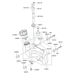 Fuel Tank & Valve for KHD600A