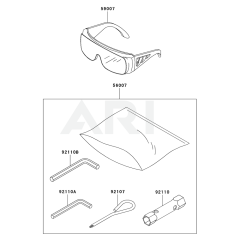 Tool for Kawasaki KHD600B