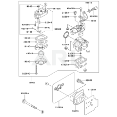 Carburettor for Kawasaki KHS750A