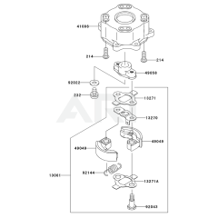 P.T.O Equipment for Kawasaki KHS750BC