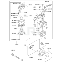 Carburettor for Kawasaki KHS750BC