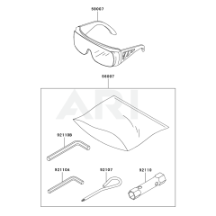 Kawasaki KHSS1100A Tool