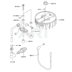 Kawasaki KHT600S Electric Parts