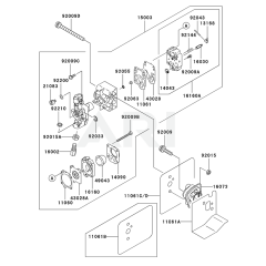 Carburettor for Kawasaki KHT600SC