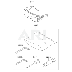 Kawasaki KHT750S Tool