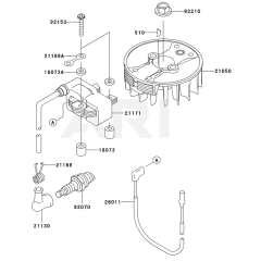 Kawasaki KHT750S Electric Parts
