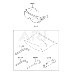 Tool for Kawasaki KHT750SC