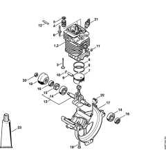 Cylinder & Engine Pan for Stihl
