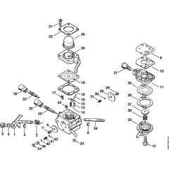 Carburetor C1Q-S81 for Stihl
