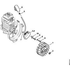 Ignition System for Stihl KM130