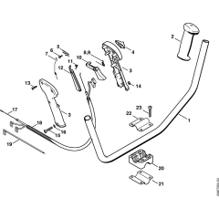 Bike Handle for Stihl KM55