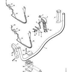 Bike Handle for Stihl KM56C