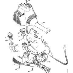 Engine Housing for Stihl KM56C