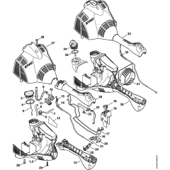 Engine Housing for Stihl KM56C
