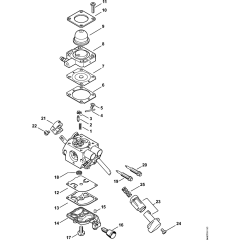 Carburetor C1M-S267 for Stihl