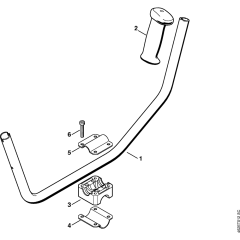 Handle Bar for Stihl KM85 KM85R