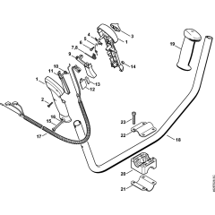Bike Handle for Stihl KM85