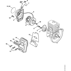 Rewind Starter & Muffler