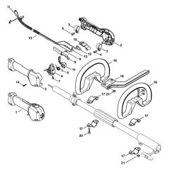 Handle for Stihl KM91R