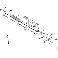Drive Tube Extension 1m