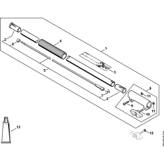 Drive Tube Extension 1m