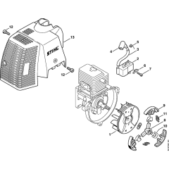 Ignition & Clutch for Stihl KR85