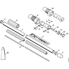 Drive Tube for Stihl KR85