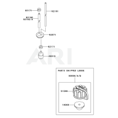 Fuel Tank & Valve for KRB300A