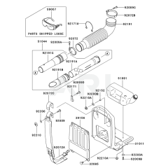Frame & Coupling for KRB450BC