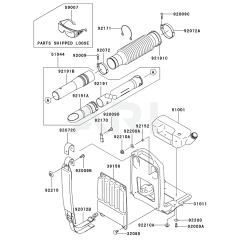 Frame/Coupling for KRB700B