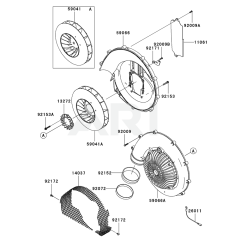 KRB750AC Blower Housing