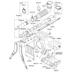 Frame/Coupling for KRB750B
