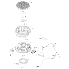 Ignition/Charging for Kohler KT600